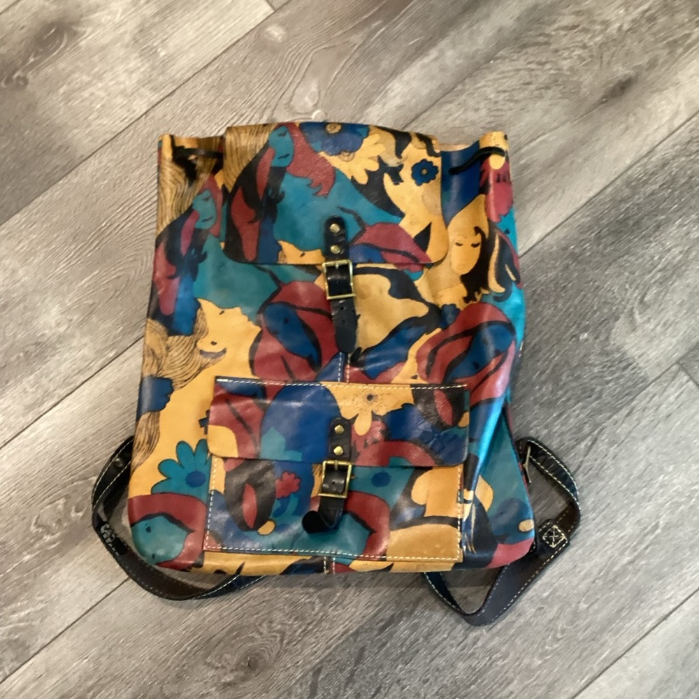 Patricia Nash Leather Backpack